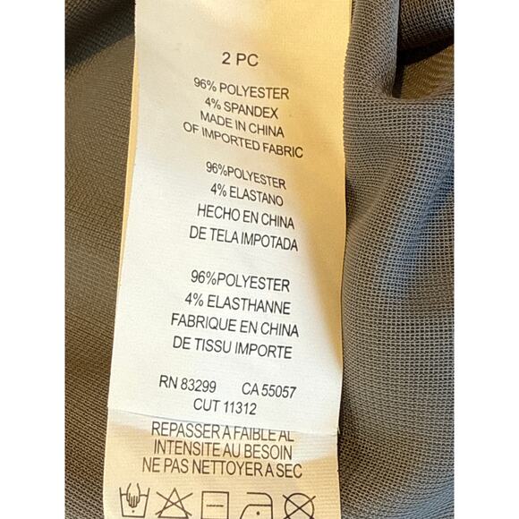 ONYX Glitz & Glitter Sz 22W Formal Dress One Owner Two Piece - Picture 9 of 9